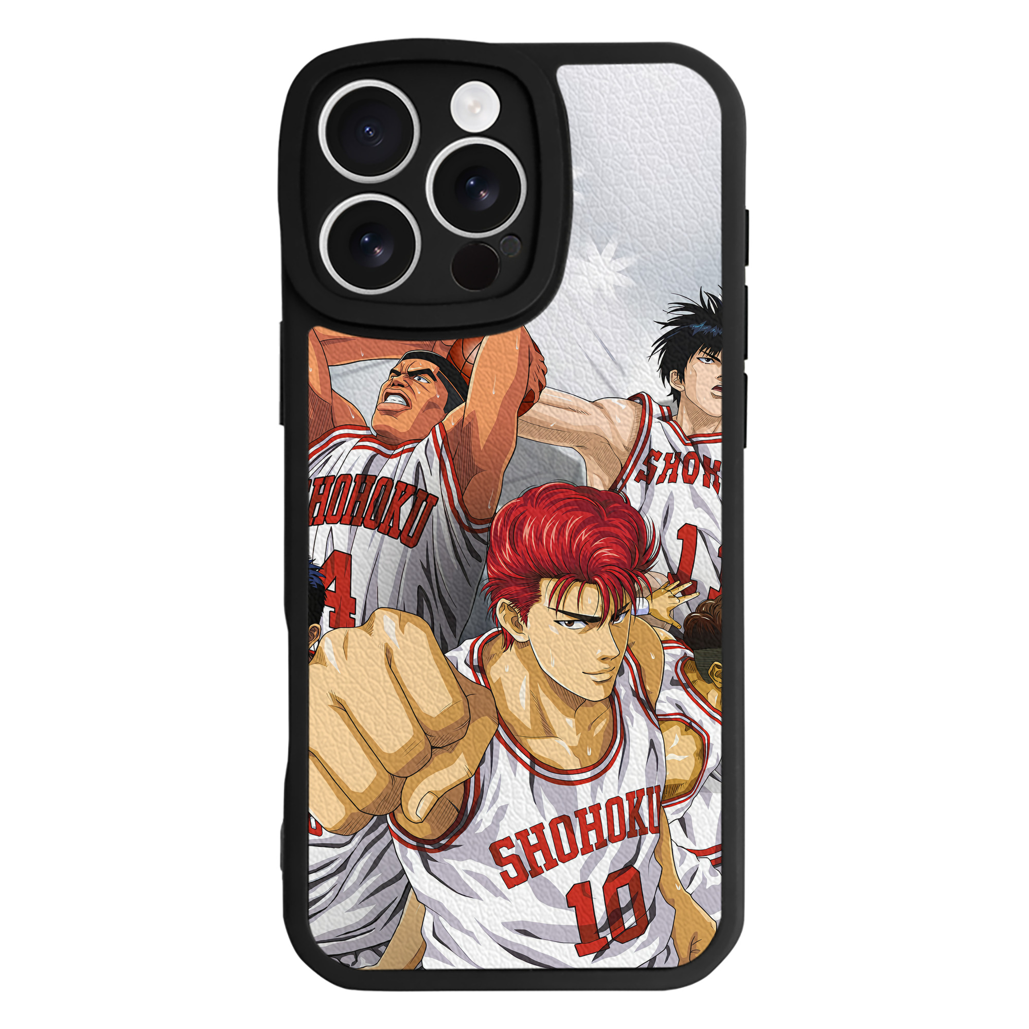 （画像用） SLAM DUNK／スラムダンク 【iPhone 16シリーズ対応】シリコンスマホケース（レザー調） 材質：シリコン